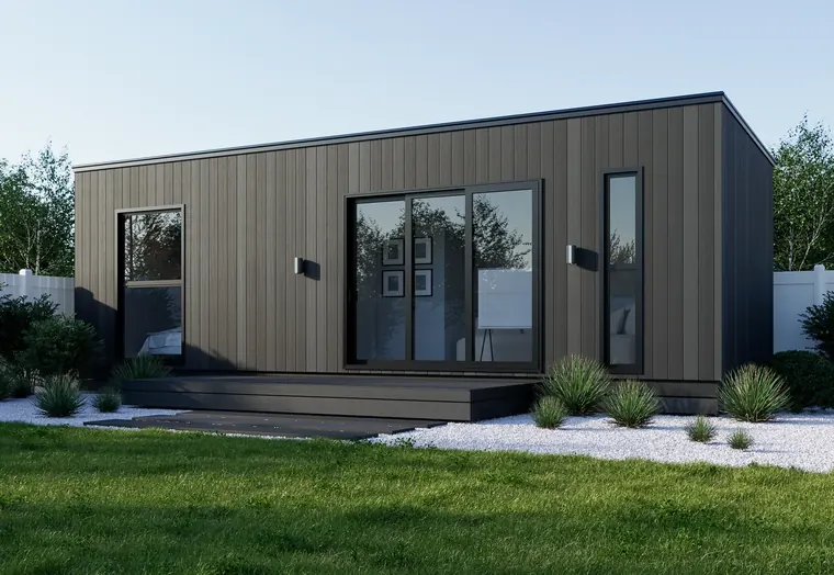 Mini Villa L cabin artist impression