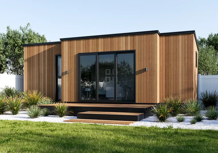 Mini Villa W cabin artist impression